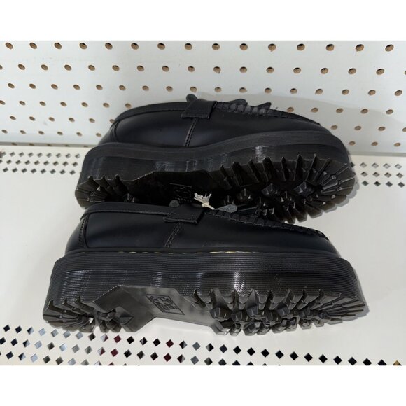 Dr. Martens Adrian Quad Womens Leather Slip On Platform Tassel Loafers Size 6 - Picture 5 of 8